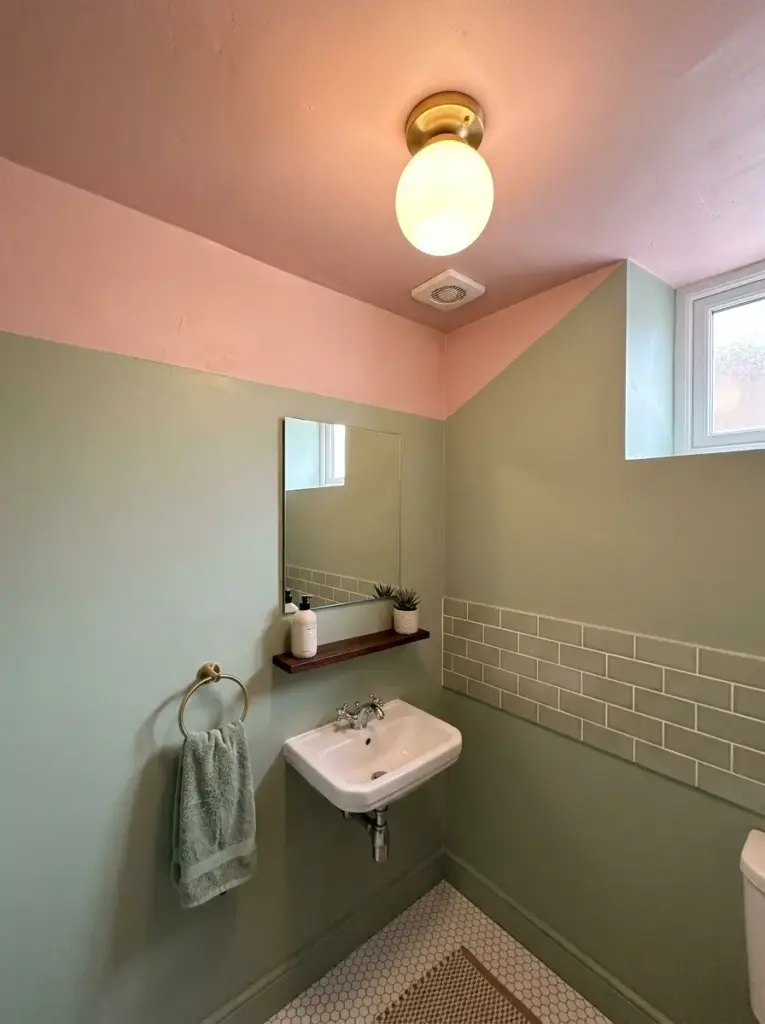 Paint the Ceiling Pink for a Subtle Surprise