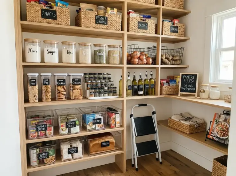 Pantry Organization Ideas to Transform Messy Shelves