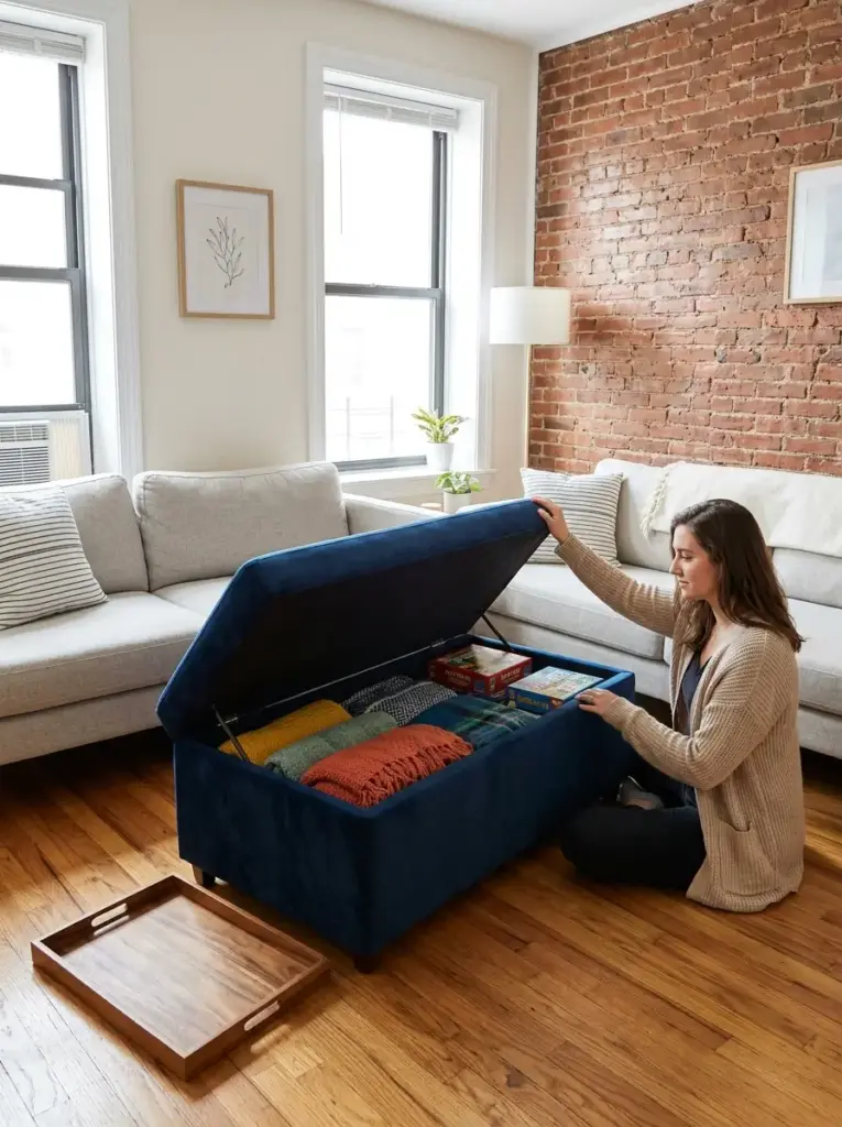 Pick Multi-Purpose Furniture Before Decorative Pieces