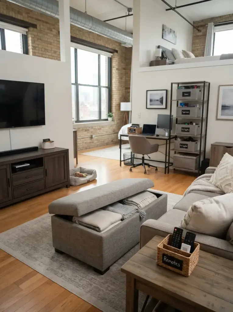 Plan Hidden Storage for Everyday Clutter
