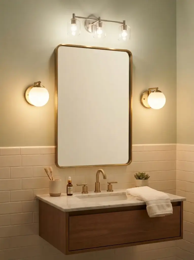 Replace Harsh Bulbs With Flattering Light