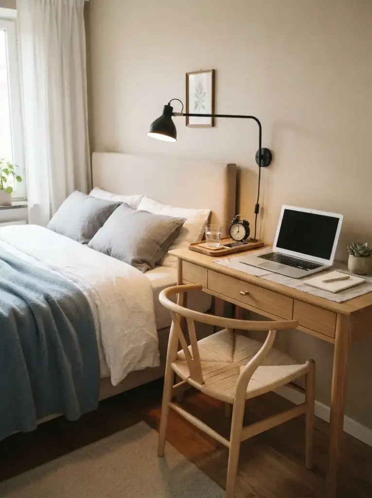 Replace a Nightstand With a Desk
