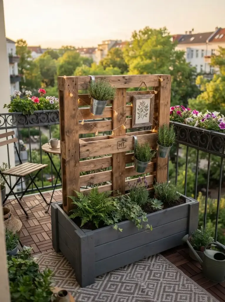 Repurpose Pallets Into a Slim Divider