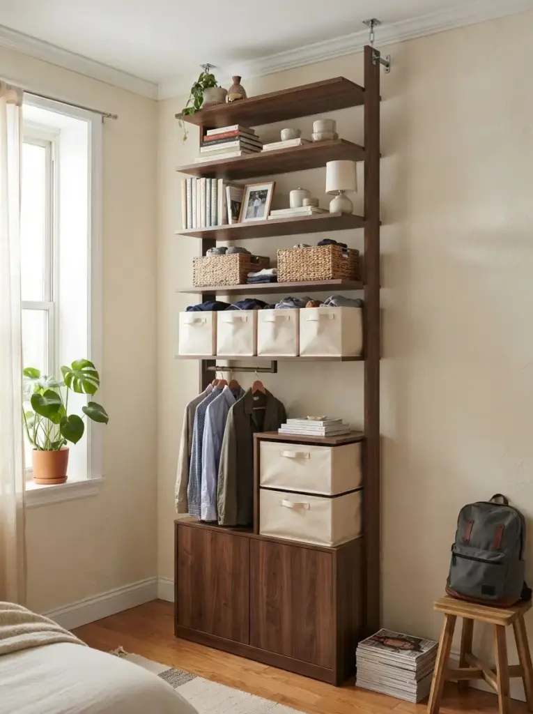 Select Vertical Storage With Closed Sections