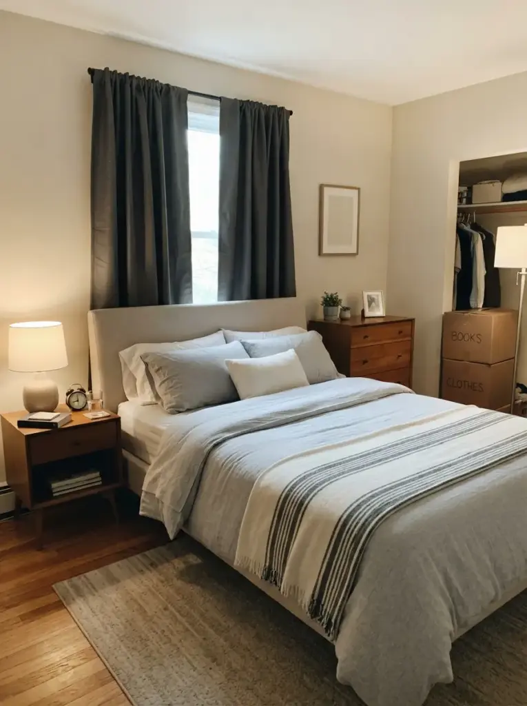 Set Up Your Bedroom First for Better Comfort