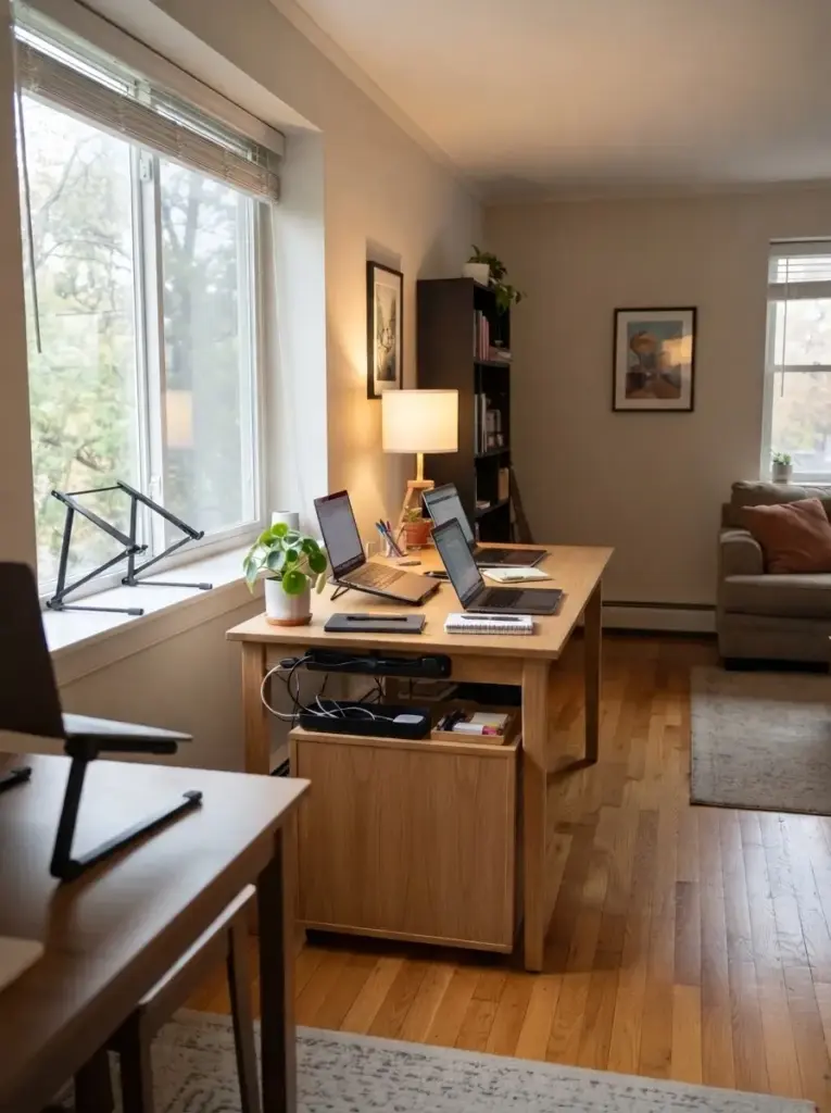 Set Up a Compact Work Zone for One or Two