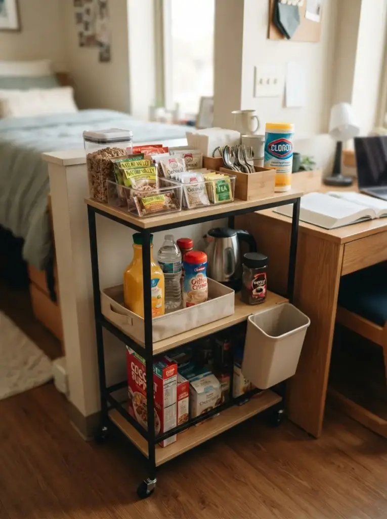 Set Up a Controlled Snack and Drink Station