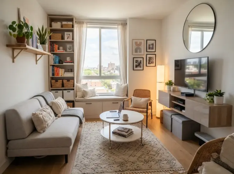 Space-Saving Living Room Ideas for Small Apartments
