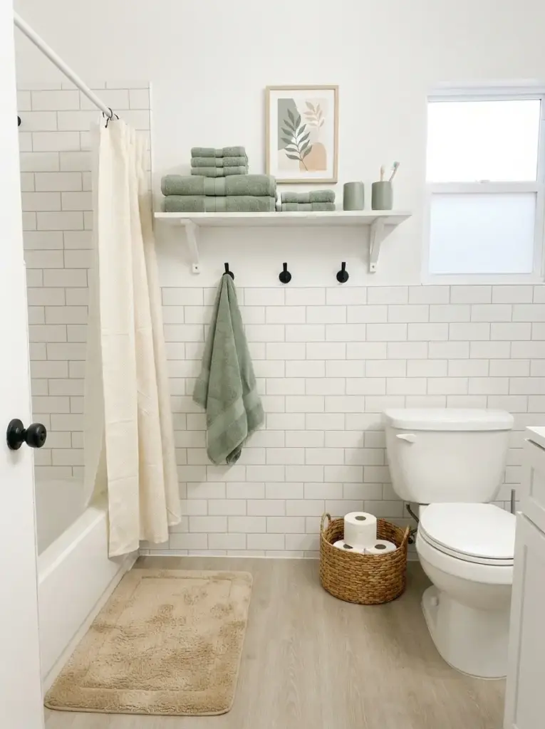 Start with a two-colour decorating plan