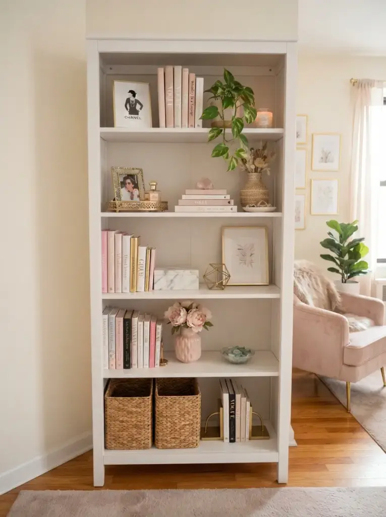 Style Shelves With Breathing Room