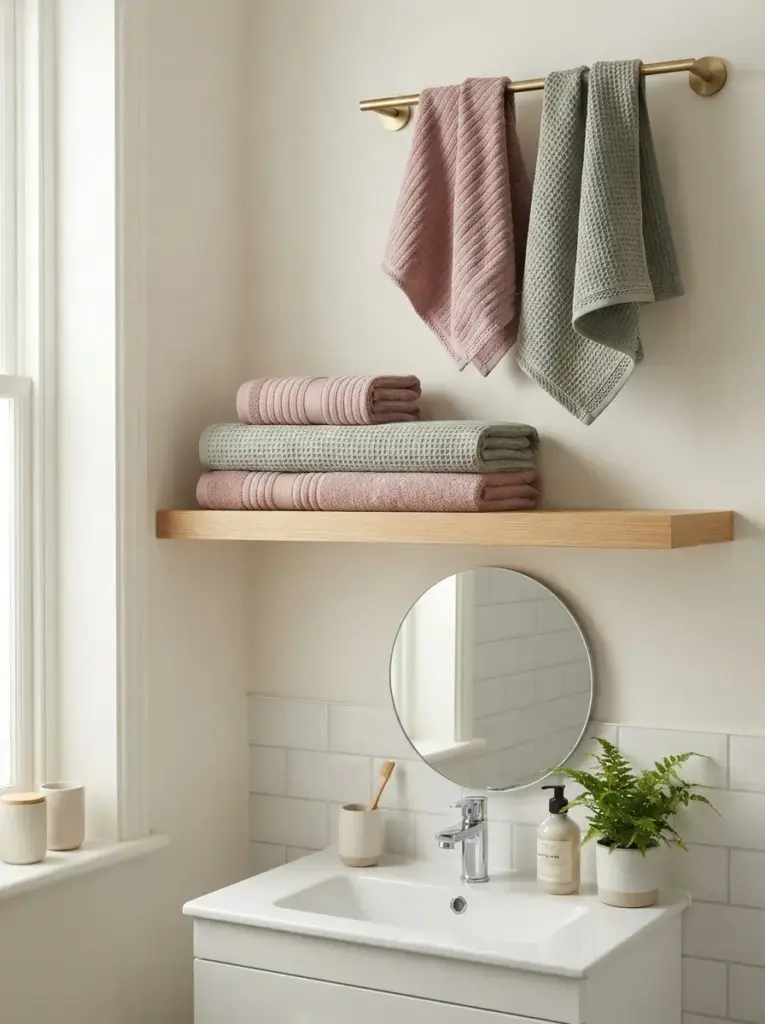 Style Towels Like Part of the Decor