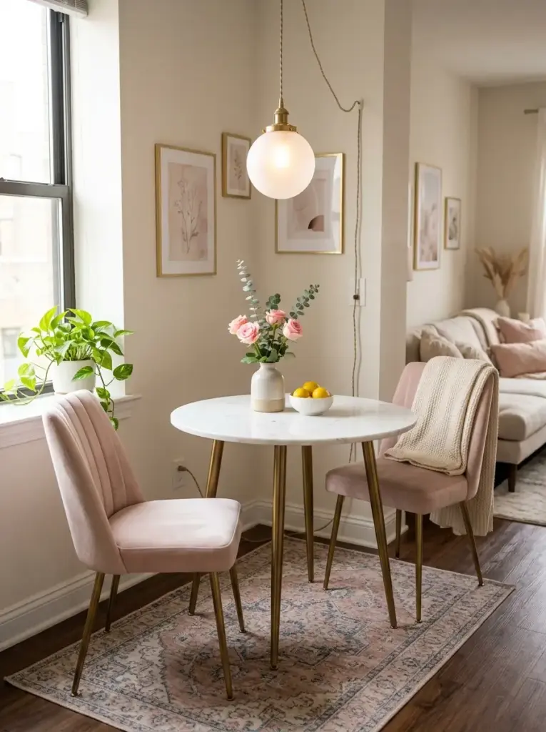 Style a Small Dining Corner With Charm