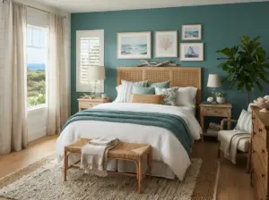 Teal Bedroom Ideas to Create a Calm Coastal Escape