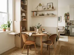 Tiny Apartment Dining Nook Ideas With Clever Space Hack