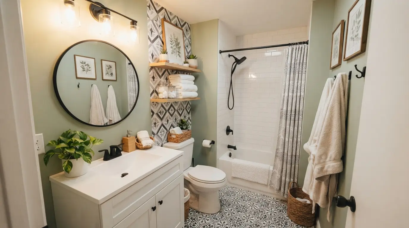 Top Apartment Bathroom Makeover Ideas on a Small Budget