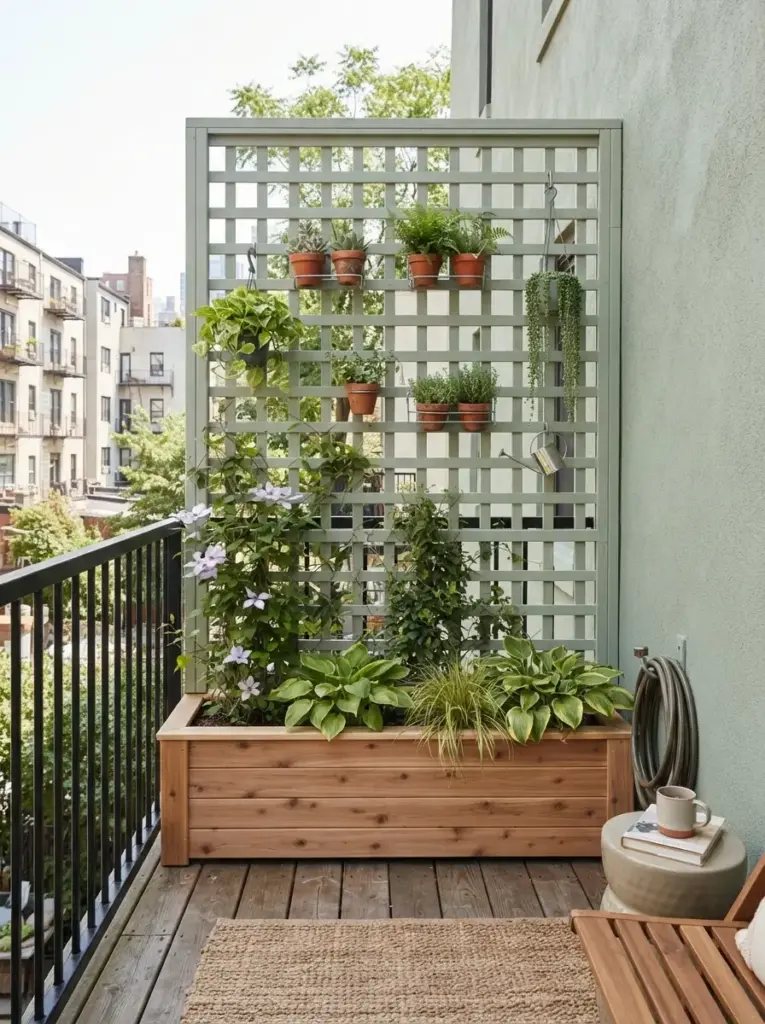 Turn Wooden Lattice Into a Plant Support