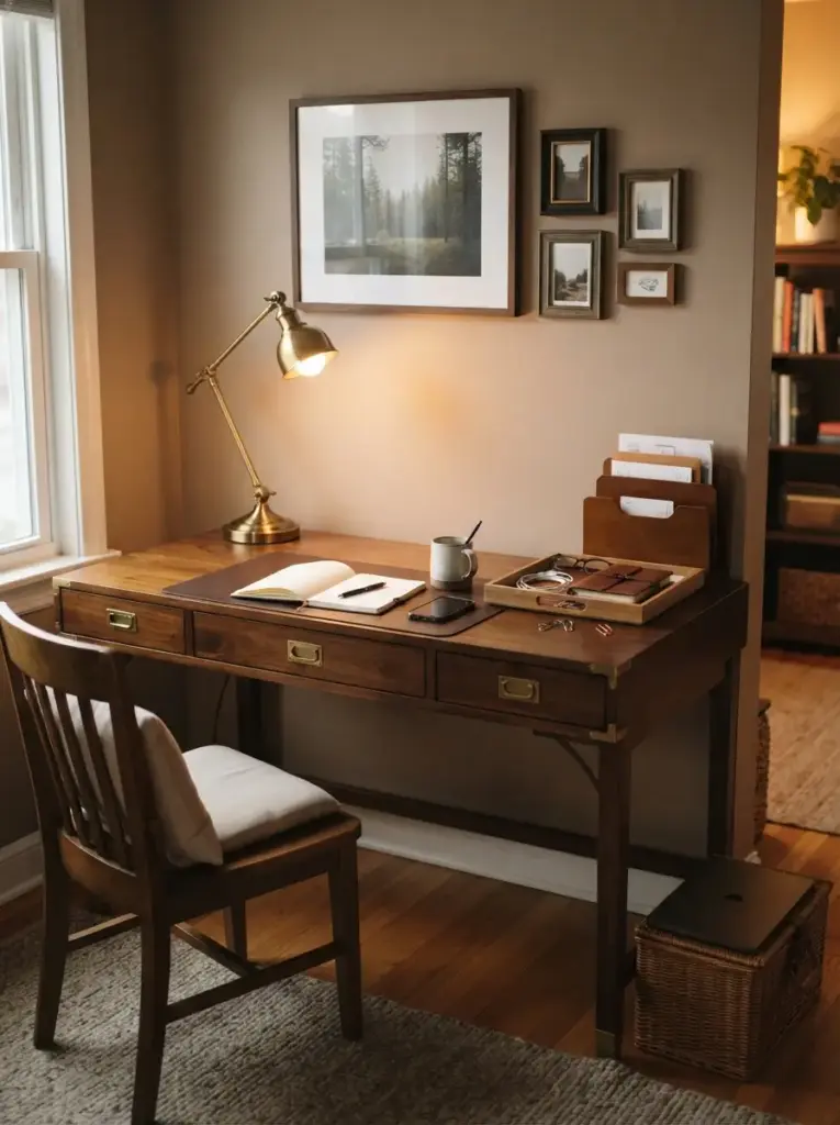 Turn the Desk into a Scholarly Focal Point