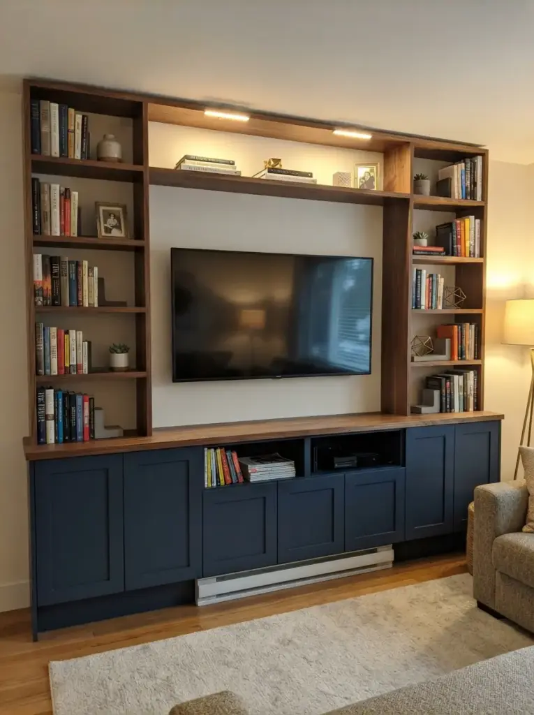 Turn the Wall Into a Compact Library