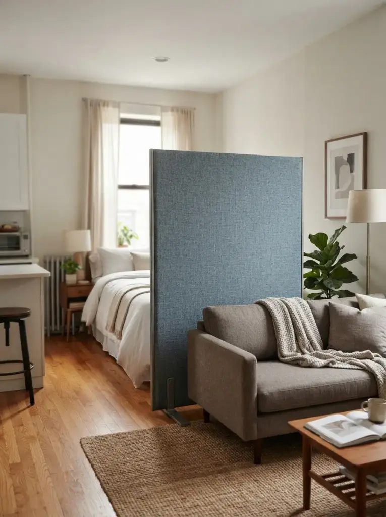 Upholstered Panels for a Softer Boundary