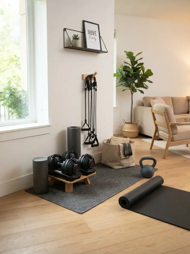 Use A Minimalist Design For A Clean Gym Feel