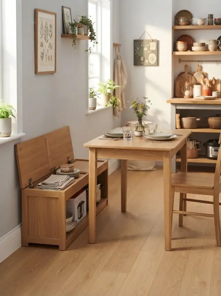 Use Bench Seating Instead of Multiple Chairs