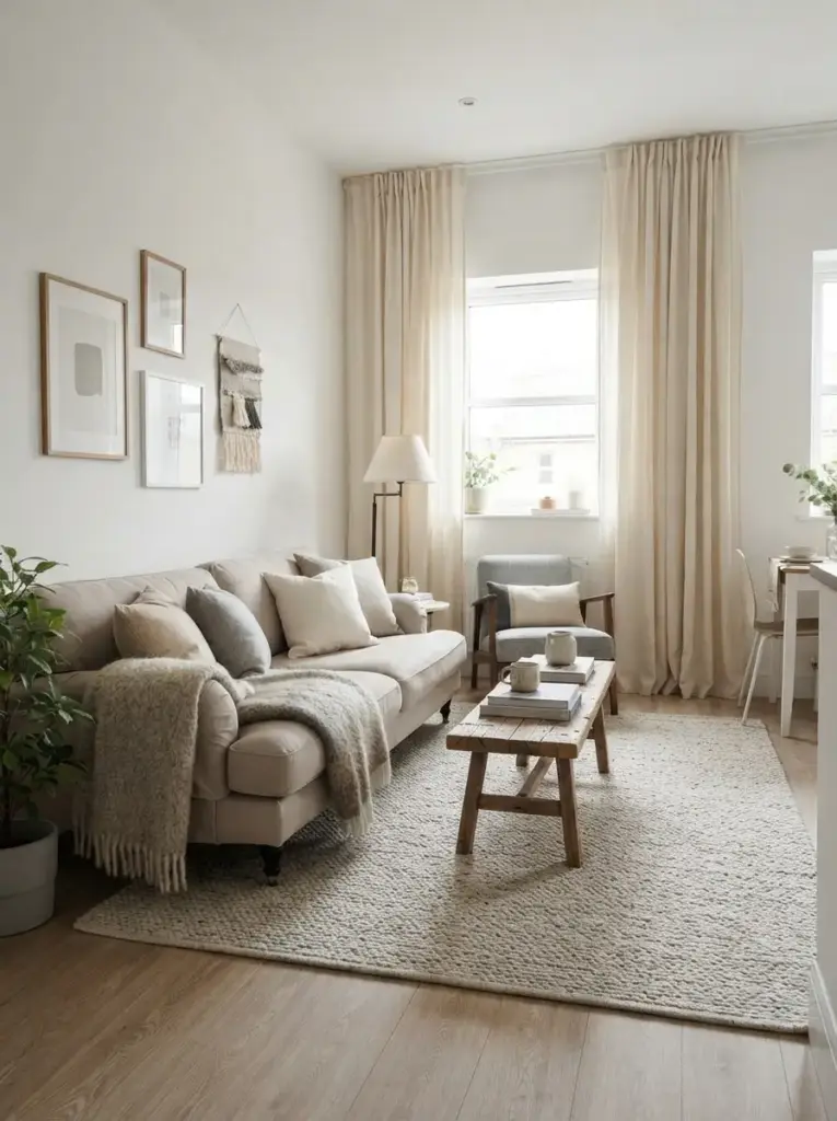 Use Curtains And Textiles To Add Comfort