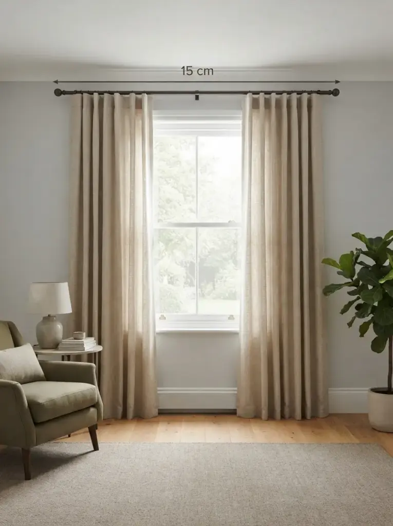 Use Curtains to Make Windows Feel Taller