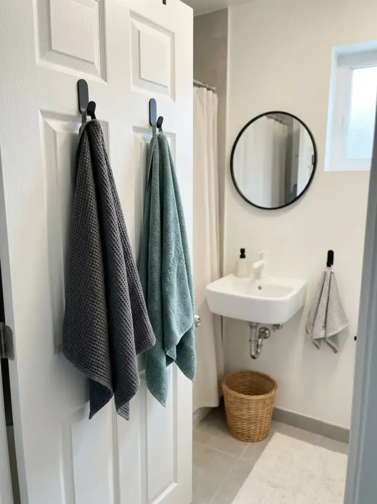 Use Hooks Instead of Towel Bars