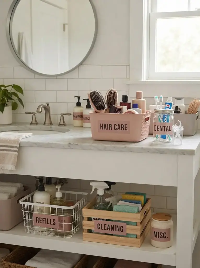 Use Matching Labels and Simple Containers