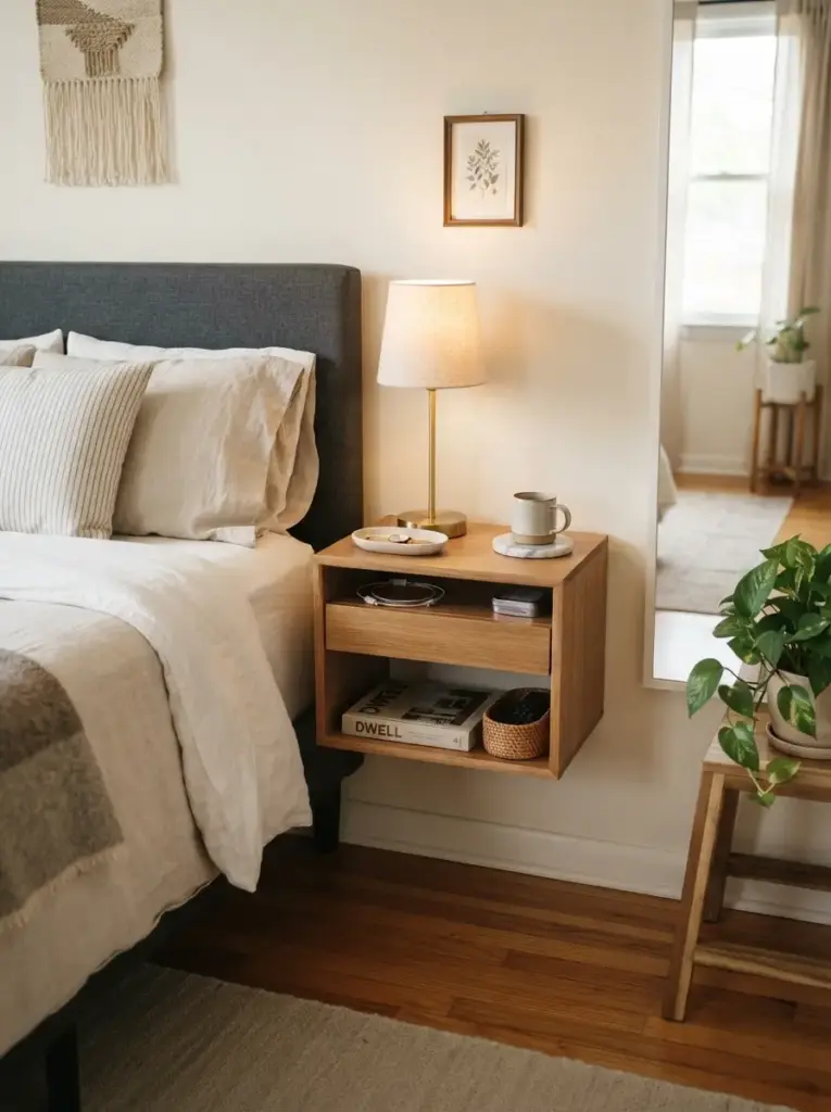 Use Nightstands With Open Space