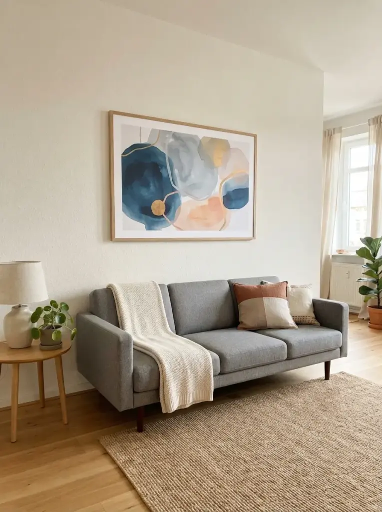 Use One Large Artwork Instead of Many Small Pieces