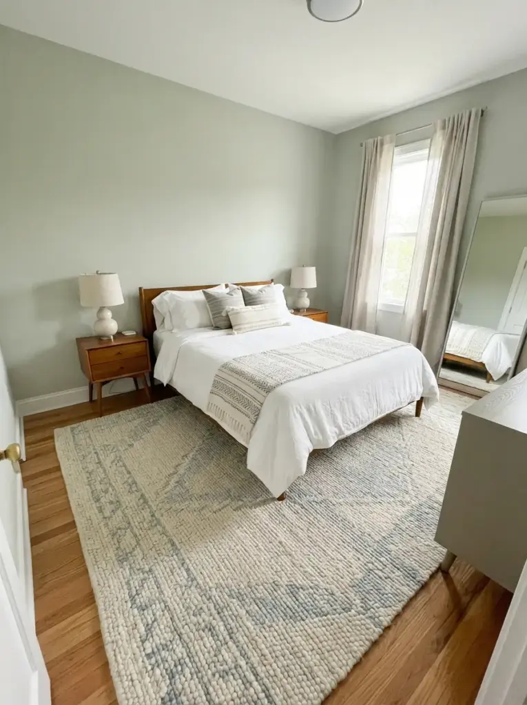 Use One Large Rug Instead of Several Small Ones