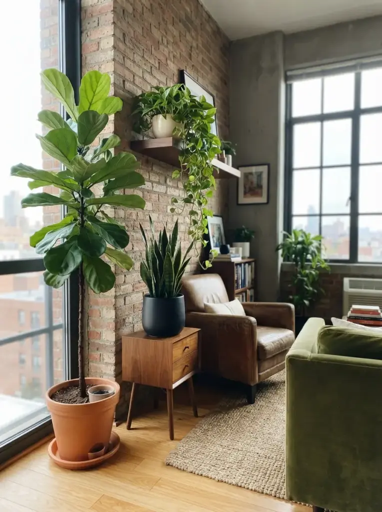 Use Plants at Different Heights