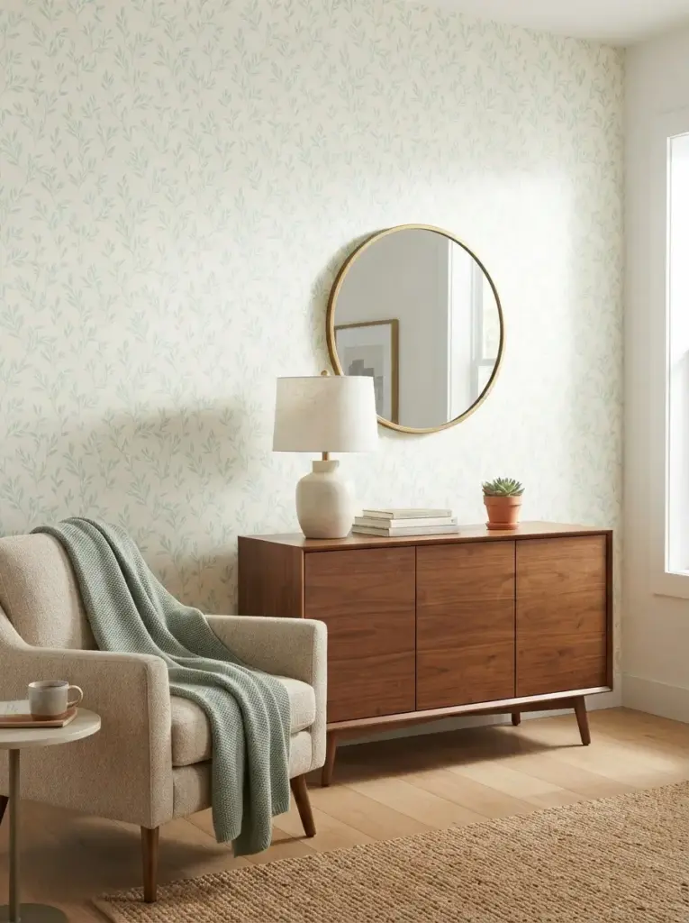 Use Removable Mint Wallpaper