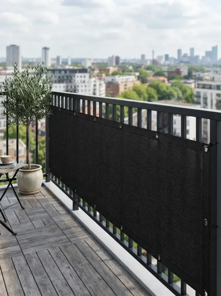 Use Shade Cloth for Clean Modern Privacy