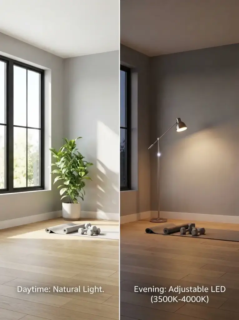Use Smart Lighting To Improve Your Workout Space