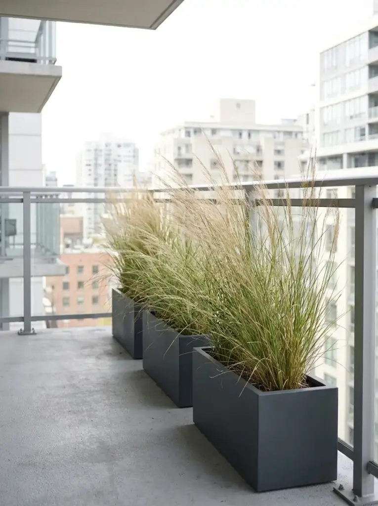 Use Tall Ornamental Grasses for Soft Movement