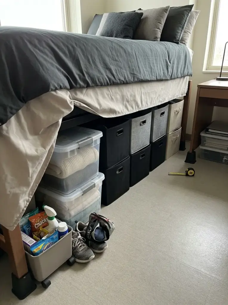 Use Under-Bed Storage Without Making It Look Messy