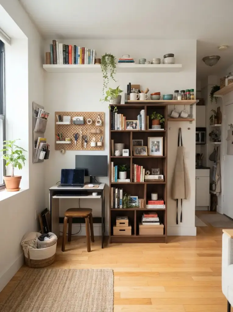 Use Vertical Storage to Keep Floors Clear