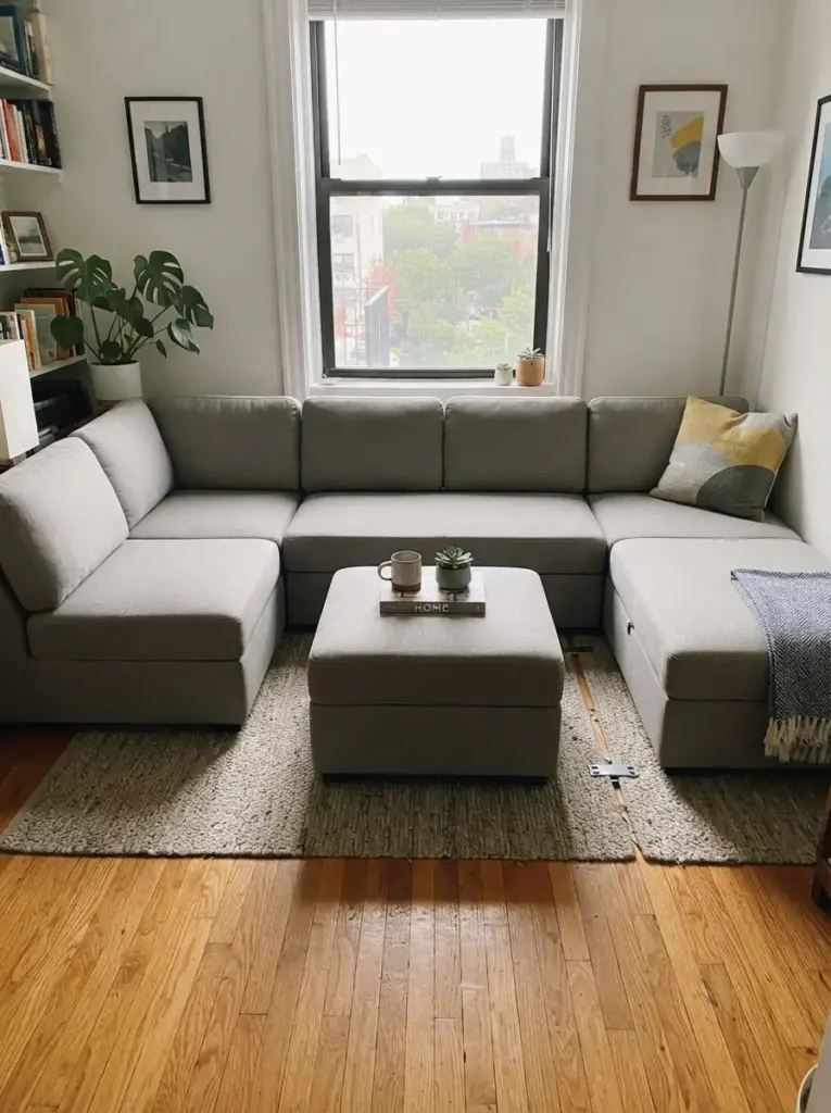 Use a Modular Couch That Changes With the Room