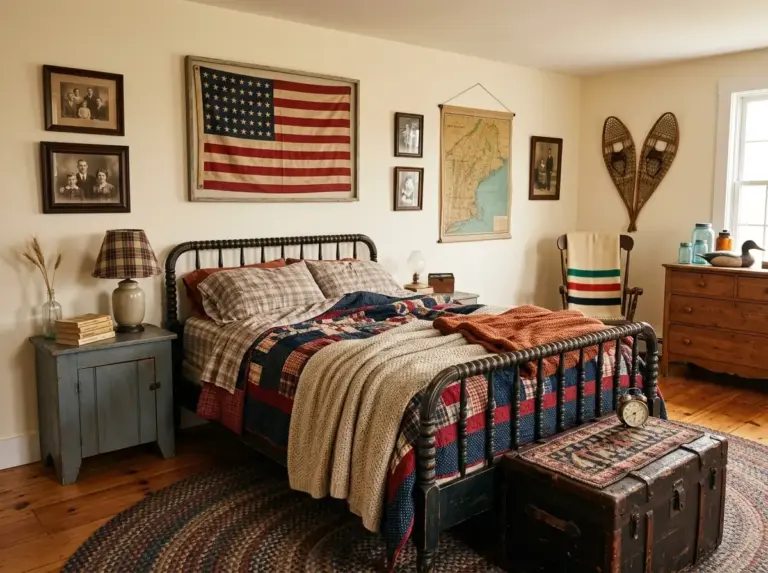 Vintage Americana Bedroom Decor Ideas That Feel Warm