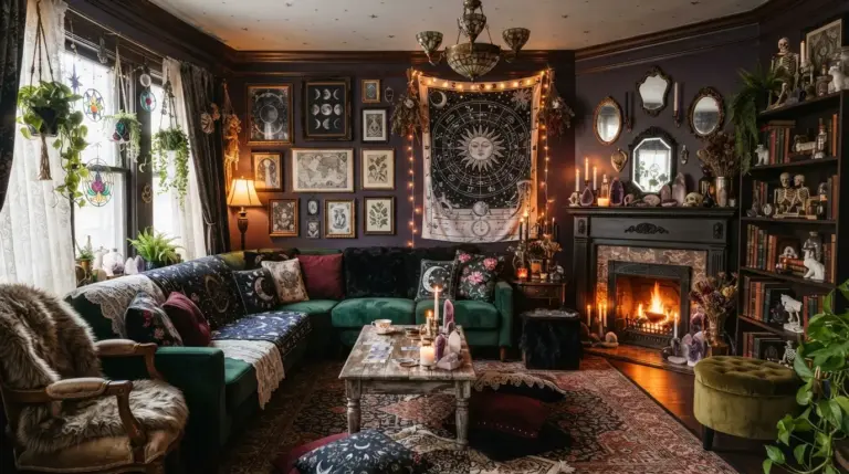 Whimsigoth Apartment Ideas for Dreamy Gothic Home Decor