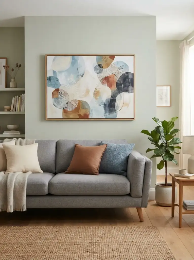 Choose Artwork That Matches the Wall Scale