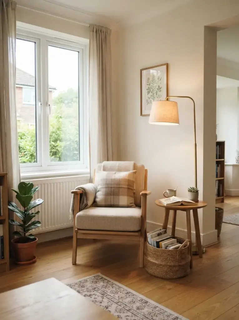 Create a Small Comfort Zone Near the Window