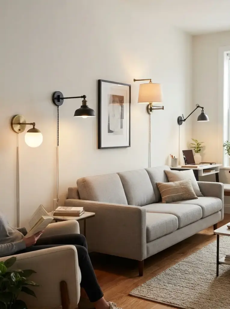 Install Plug-In Wall Sconces