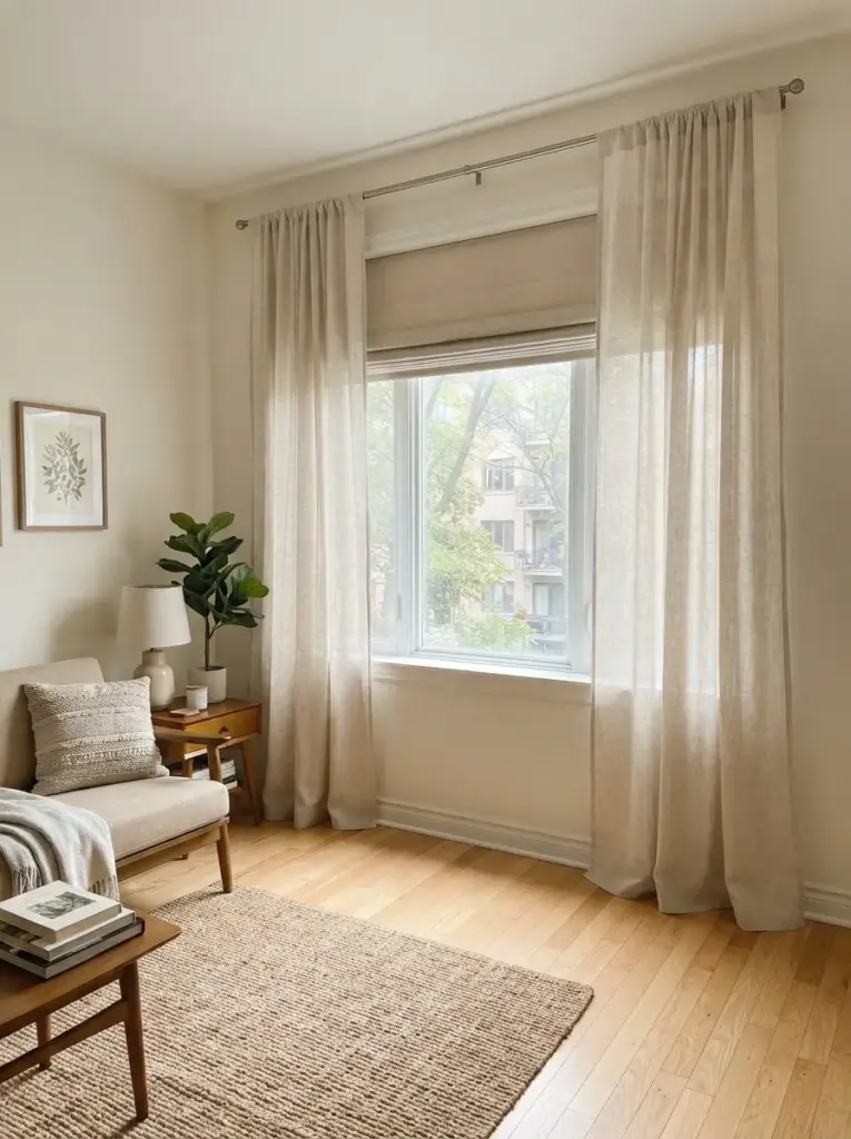 Keep Window Treatments Simple and Full Length