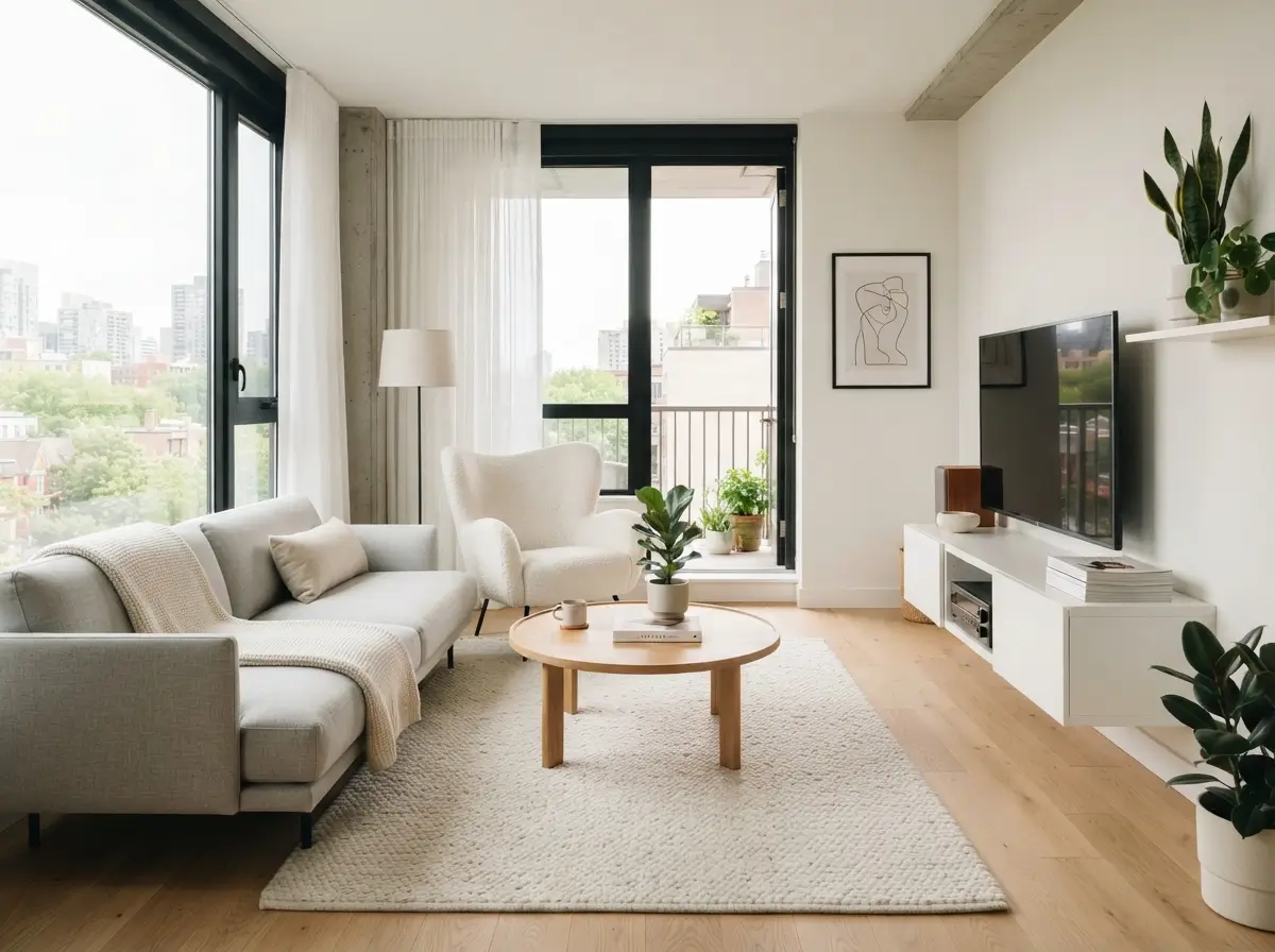 Minimalist Apartment Living Room Designs for Easy Living