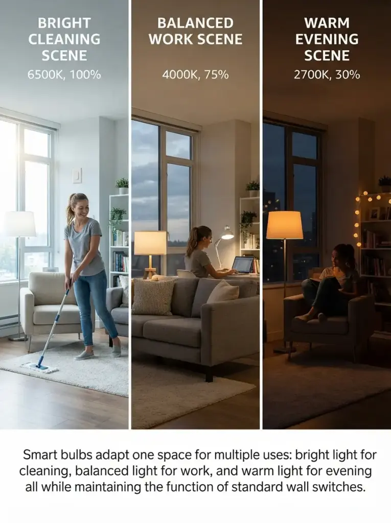 Use Smart Bulbs for Flexible Routines