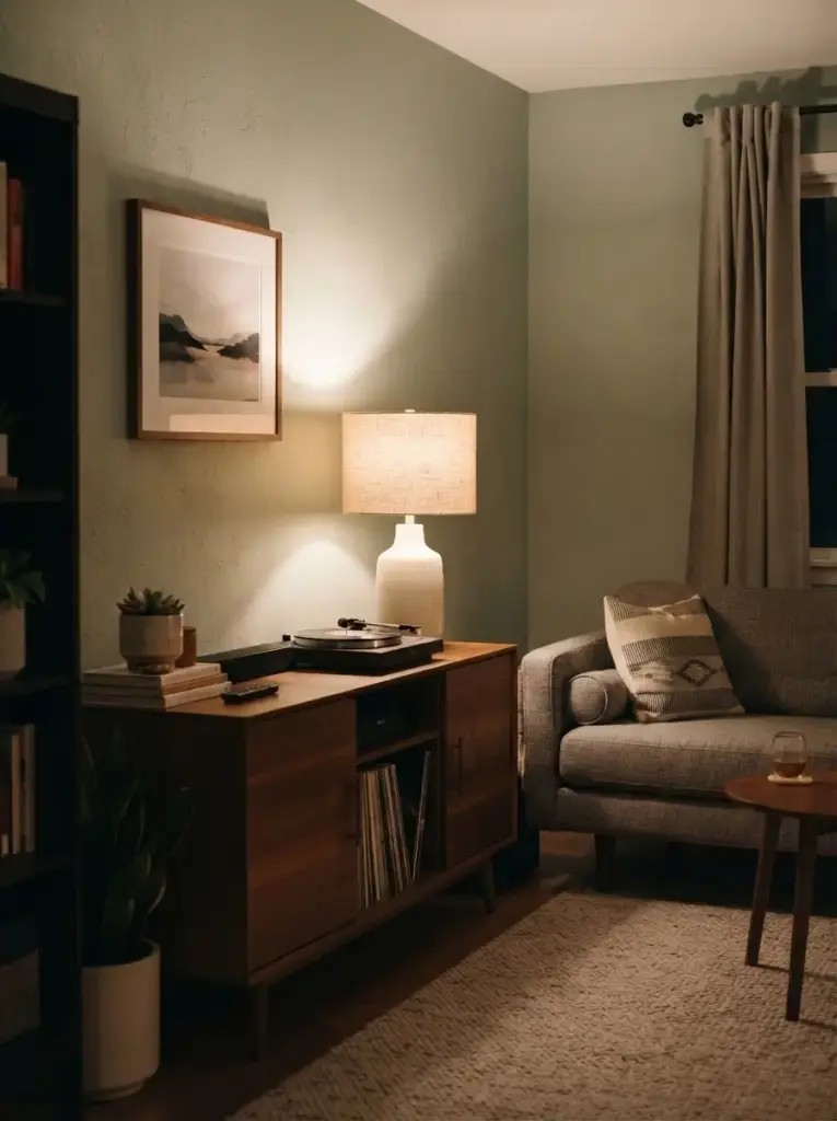 Use Table Lamps to Create Soft Pools of Light