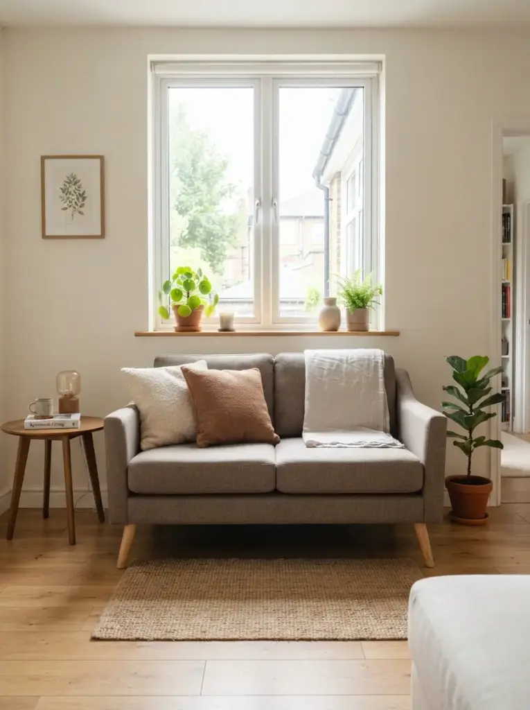 Use a Sofa With a Light Visual Footprint